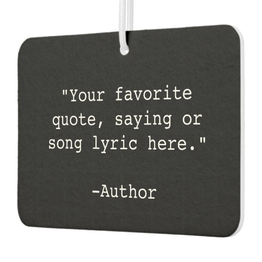 Creëer Uw eigen offerte Luchtverfrisser (Links)