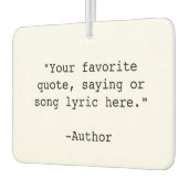 Creëer Uw eigen offerte Luchtverfrisser (Links)