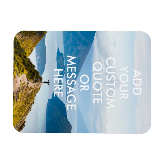 Creëer Uw eigen offerte Magneet (Horizontaal)