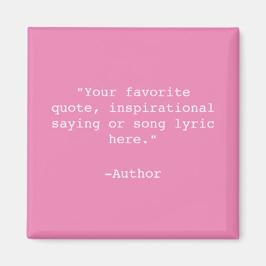 Creëer Uw eigen offerte Magneet (Voorkant)