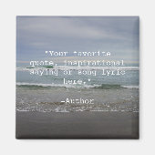 Creëer Uw eigen offerte Magneet (Voorkant)