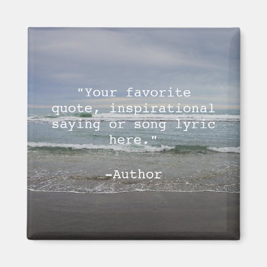 Creëer Uw eigen offerte Magneet (Voorkant)