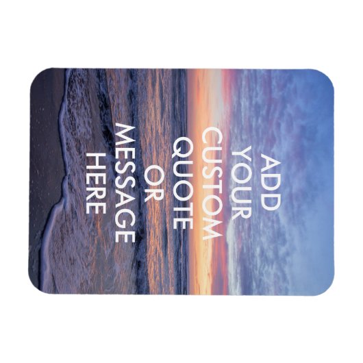 Creëer Uw eigen offerte Magneet (Horizontaal)