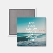 Creëer Uw eigen offerte Magneet (Voorkant / Achterkant)