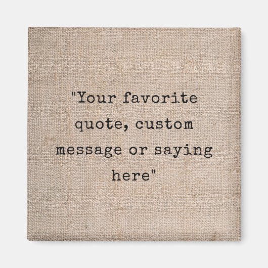 Creëer Uw eigen offerte Magneet (Voorkant)