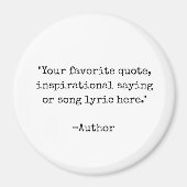 Creëer Uw eigen offerte Magneet (Voorkant)