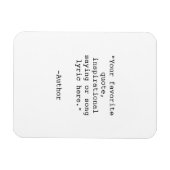 Creëer Uw eigen offerte Magneet (Horizontaal)