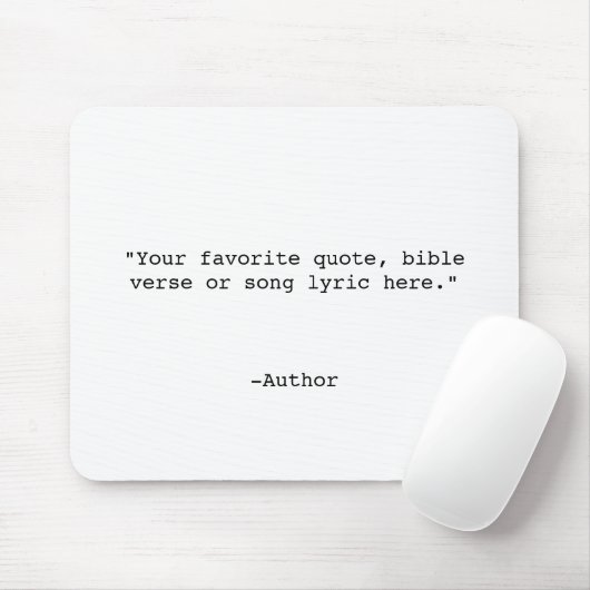 Creëer Uw eigen offerte Muismat (Met muis)