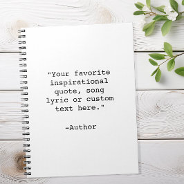 Creëer Uw eigen offerte Notitieboek