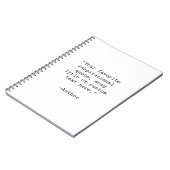 Creëer Uw eigen offerte Notitieboek (Linkerzijde)