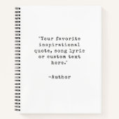 Creëer Uw eigen offerte Notitieboek (Voorkant)