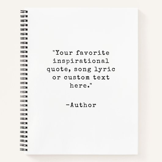 Creëer Uw eigen offerte Notitieboek (Voorkant)