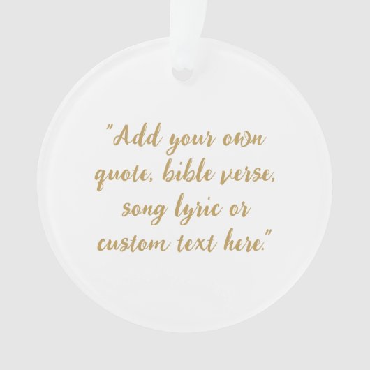 Creëer Uw eigen offerte Ornament (voorkant)