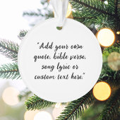 Creëer Uw eigen offerte Ornament