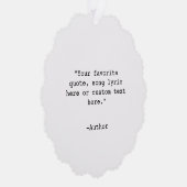 Creëer Uw eigen offerte Ornament Kaart (Rechts)