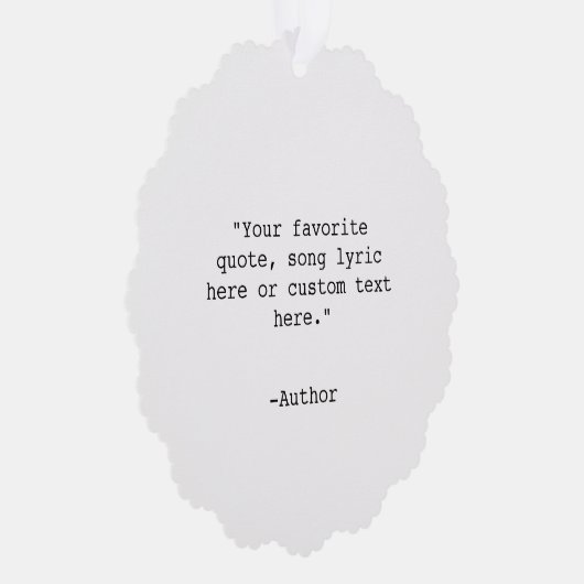 Creëer Uw eigen offerte Ornament Kaart (Rechts)