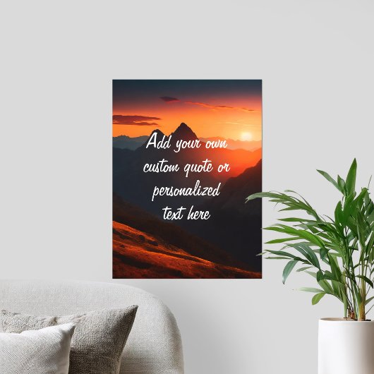 Creëer Uw eigen offerte Perfect Poster