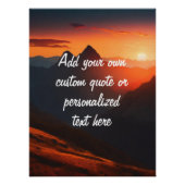 Creëer Uw eigen offerte Perfect Poster (Voorkant)