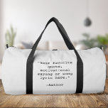 Creëer Uw eigen offerte Plunjezak<br><div class="desc">Creëer uw eigen aangepaste offerte plunjezak. Beschikt over minimalistische typemachinetypografie.</div>