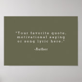 Creëer Uw eigen offerte Poster (Voorkant)