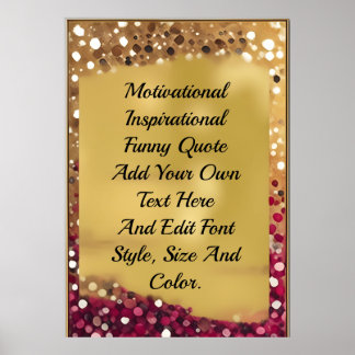 Creëer uw eigen offerte poster