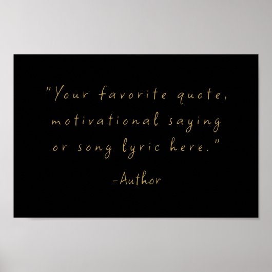 Creëer Uw eigen offerte Poster (Voorkant)