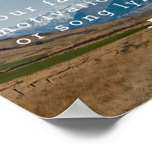 Creëer Uw eigen offerte Poster (Hoek)