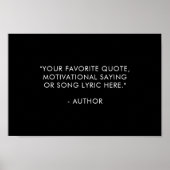 Creëer Uw eigen offerte Poster (Voorkant)