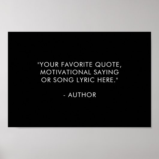 Creëer Uw eigen offerte Poster (Voorkant)