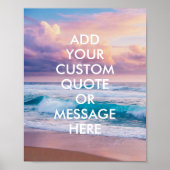 Creëer Uw eigen offerte Poster (Voorkant)