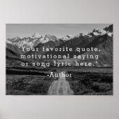 Creëer Uw eigen offerte Poster (Voorkant)