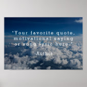 Creëer Uw eigen offerte Poster (Voorkant)