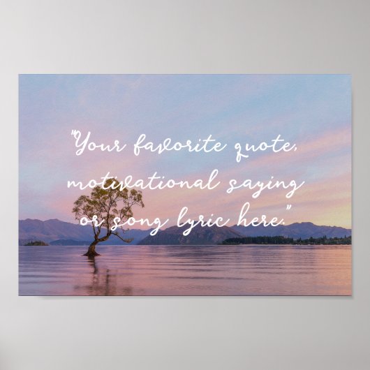 Creëer Uw eigen offerte Poster (Voorkant)