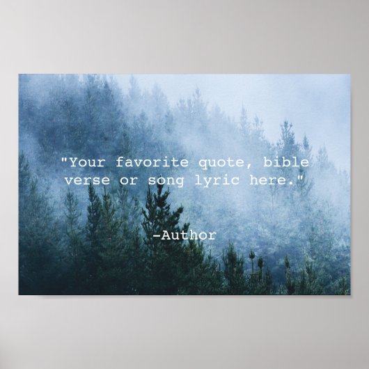 Creëer Uw eigen offerte Poster (Voorkant)