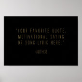 Creëer Uw eigen offerte Poster (Voorkant)