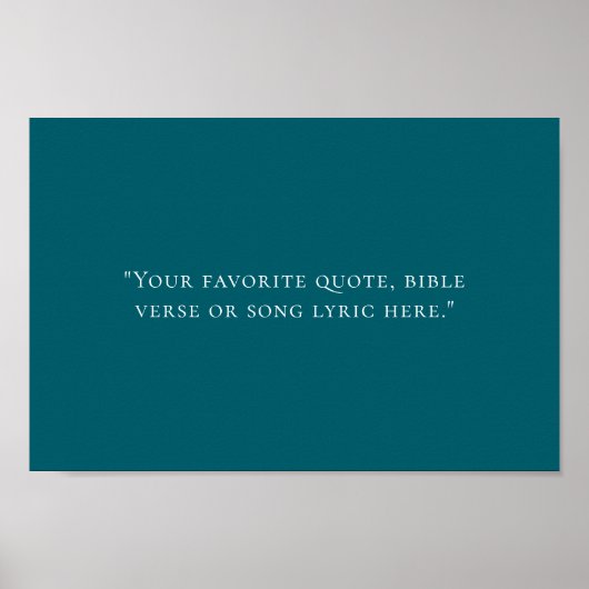 Creëer Uw eigen offerte Poster (Voorkant)