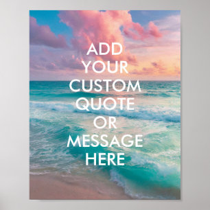Creëer Uw eigen offerte Poster