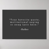 Creëer Uw eigen offerte Poster (Voorkant)