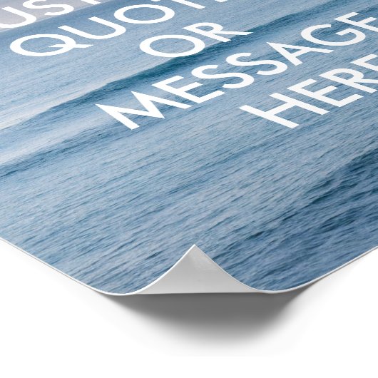 Creëer Uw eigen offerte Poster (Hoek)