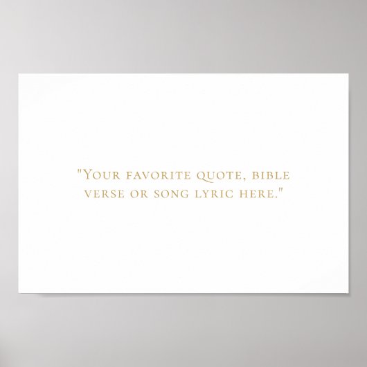 Creëer Uw eigen offerte Poster (Voorkant)