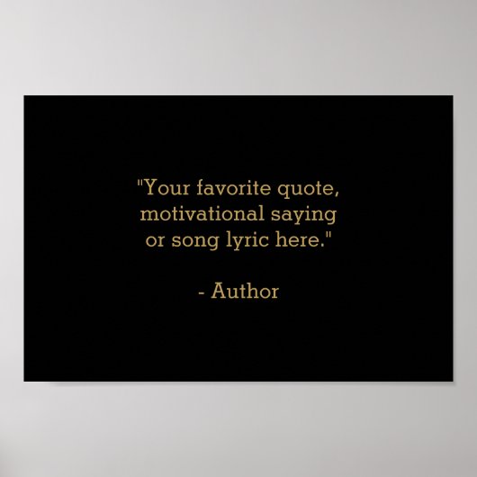 Creëer Uw eigen offerte Poster (Voorkant)