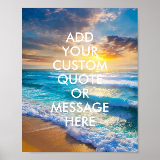 Creëer Uw eigen offerte Poster (Voorkant)