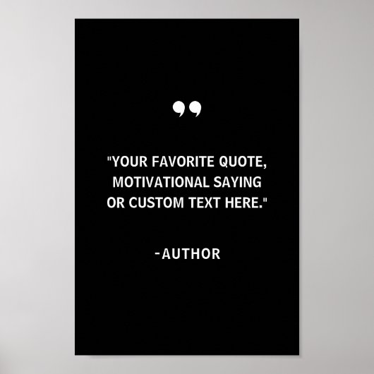 Creëer Uw eigen offerte Poster (Voorkant)