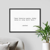 Creëer Uw eigen offerte Poster