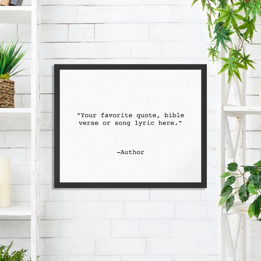 Creëer Uw eigen offerte Poster