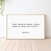 Creëer Uw eigen offerte Poster