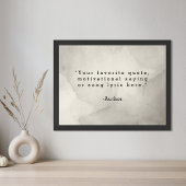 Creëer Uw eigen offerte Poster