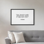 Creëer Uw eigen offerte Poster<br><div class="desc">Creëer uw eigen aangepaste poster-wandkunst. Biedt minimalistische typografie voor schrijfmachines.</div>