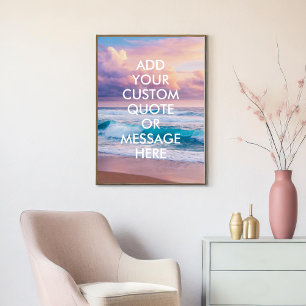 Creëer Uw eigen offerte Poster