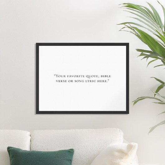 Creëer Uw eigen offerte Poster